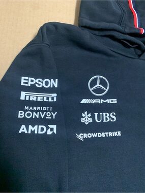 Mercedes Benz AMG Petronas Formula One F 1 Racing Hoodie 2XL
